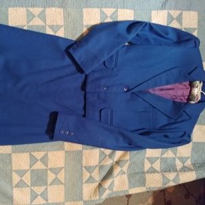Royal Blue 2peice suit